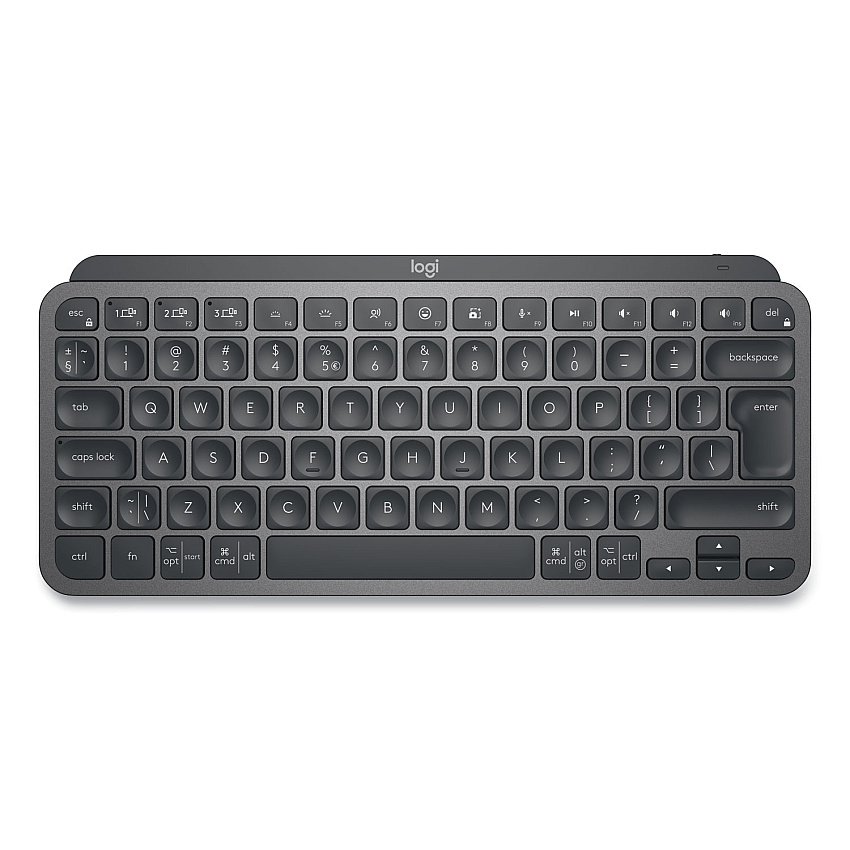 Logitech MX Keys Mini Wireless Keyboard, Graphite (920010594)