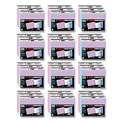 Roaring Spring WIDE Landscape Format Writing Pad, Medium/College Rule, 40 Assorted Colors 11 x 9.5 Sheets, 12/Carton (74535CS)