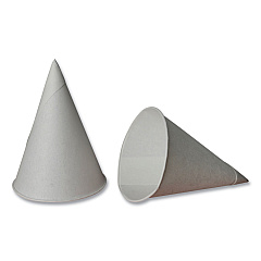 Eco Touch Cone Cups, 4.5 oz, White, 5,000/Carton (CC45)