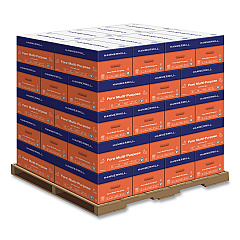 Hammermill Fore Multipurpose Print Paper, 96 Bright, 20 lb, 8.5 x 11, White, 500 Sheets/Ream, 10 Reams/Carton, 40 Cartons/Pallet (103267PLT)