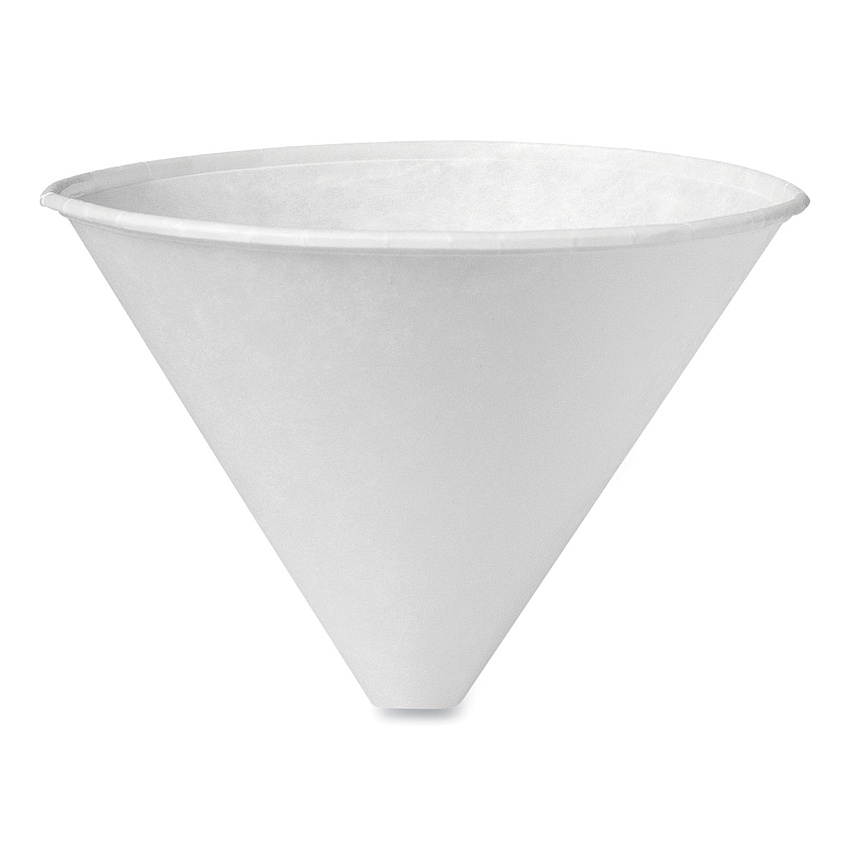 Dart Funnel-Shaped Medical and Dental Cups, Treated Paper, 6 oz, 250/Bag, 10/Carton (6SRX)