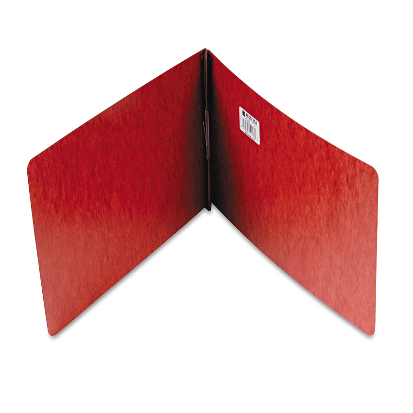 ACCO Pressboard Report Cover with Tyvek Reinforced Hinge, Two-Piece Prong Fastener, 2" Capacity, 8.5 x 14, Red/Red (19928)