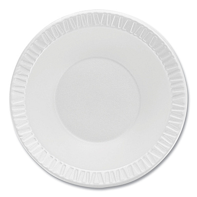 Dart Concorde Foam Bowl, 10, 12 oz, White, 125/Pack, 8 Packs/Carton (12BWWCR)