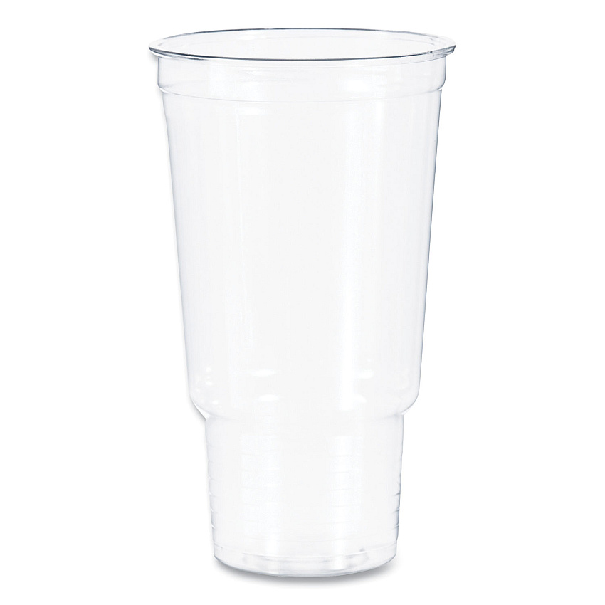 Dart Clear PET Cold Cups, 32 oz, Clear, 25/Bag, 20 Bags/Carton (32AC)