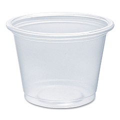 Dart Conex Complements Portion/Medicine Cups, 1 oz, Clear, 125/Bag, 20 Bags/Carton (100PC)