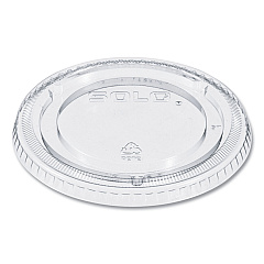 Dart PETE Plastic Flat Cold Cup Lids, Fits 12 oz to 16 oz Cups, Clear, 1,000/Carton (626TP)