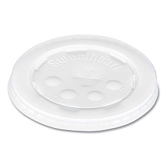Dart Polystyrene Cold Cup Lids, Fits 12 oz to 24 oz Cups, Translucent, 125/Pack, 16 Packs/Carton (L16BL)