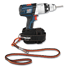 ergodyne Squids 3191 Power Tool Tethering Kit, 10 lb Max Working Capacity, 38" Long, Orange/Gray (19661)