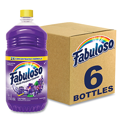 Fabuloso Multi-use Cleaner, Lavender Scent, 56 oz Bottle (53041CT)