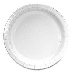 Boardwalk Paper Dinnerware, Plate, 6", White, 1,000/Carton (BWKWH6PLT)