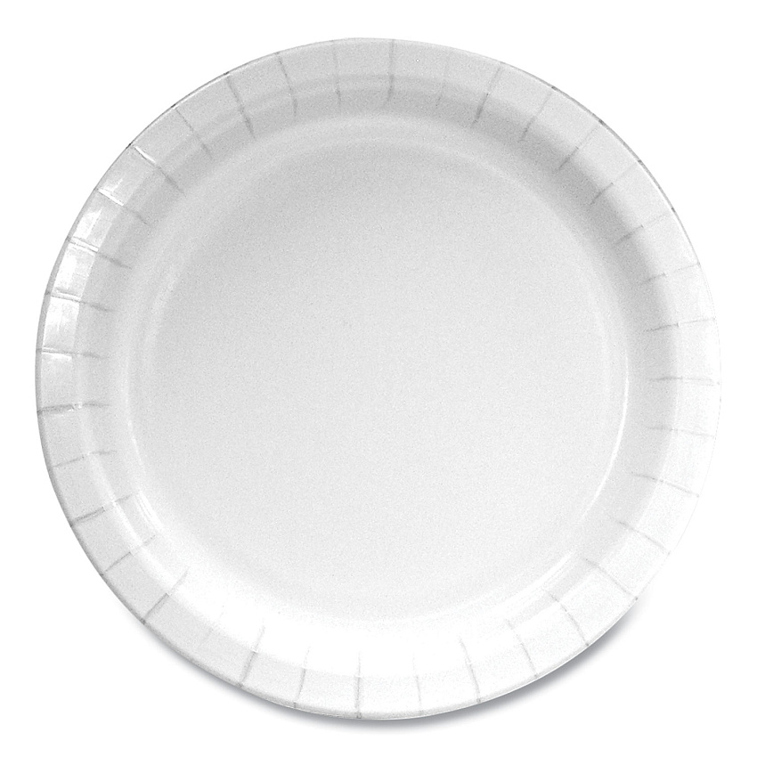 Boardwalk Paper Dinnerware, Plate, 6", White, 1,000/Carton (BWKWH6PLT)
