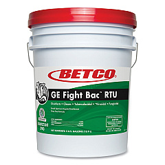 Betco Fight Bac RTU Disinfectant, Fresh Scent, 5 gal Pail (3900500)