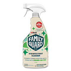 FamilyGuard Disinfectant, Fresh Scent, 32 oz Trigger Bottle, 8/Carton (327118)