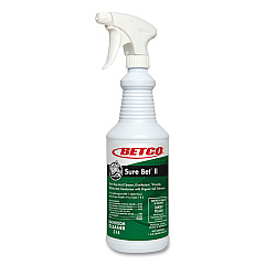 Betco Sure Bet II Foaming Disinfectant, Citrus Floral Scent, 32 oz Bottle, 12/Carton (3141200)
