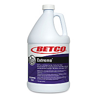 Betco Extreme Floor Stripper, Lemon Scent; 1 gal Bottle, 4/Carton (1840400)