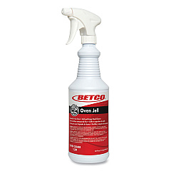 Betco Oven Jell Cleaner, Lemon Scent, 32 oz Bottle, 12/Carton (1391200)