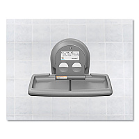 Koala Kare Baby Changing Station, Wall Horizontal Mount, 36.5 x 21.25, Gray (KB30001)