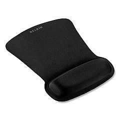 Belkin WaveRest Gel Mouse Pad with Wrist Rest, 9.3 x 11.9, Black (F8E262BLK)