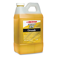 Betco Symplicity Citrusuds Manual Dishwashing Detergent, Lemon Scent, 67.6 oz Bottle, 4/Carton (21094700)