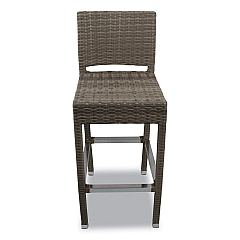 JMC Furniture Gama Series Barstools, Supports Up to 300 lb, 31.25" Seat Height, Ivory Seat, Ivory Back, Ivory Base (GAMBSIVY)