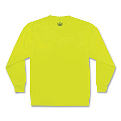 ergodyne GloWear 8091 Non-Certified Hi-Vis Long Sleeve Shirt, Small, Lime (21582)