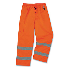 ergodyne GloWear 8925 Class E Hi-Vis Thermal Pants, 4X-Large, Orange (24448)