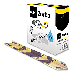 Diversey Zorba Absorbent Control Strips, 0.5 gal, 1" x 100 ft, 50 Strips/Box (D7523269)