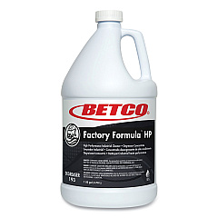 Betco Factory Formula HP Cleaner Degreaser, 1 gal Bottle, 4/Carton (1930400)