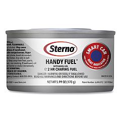 Sterno Handy Fuel Methanol Gel Chafing Fuel, 6.7 oz, Two-Hour Burn, 72/Carton (20660)