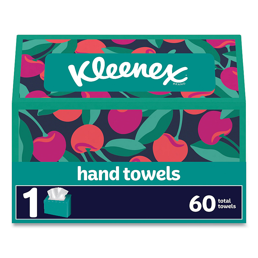 Kleenex Everyday Hand Towels, 1-Ply, 8 x 9.1, White, 60 Towels/Box (38586BX)