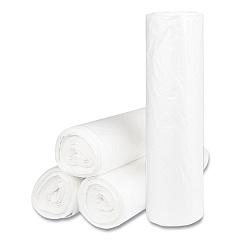 Inteplast Group High-Density Commercial Can Liners, 60 gal, 14 microns, 43" x 48", Natural, 200/Carton (S434814N)