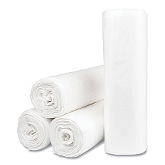 Inteplast Group High-Density Commercial Can Liners Value Pack, 30 gal, 9 microns, 30" x 36", Natural, 500/Carton (VALH3037N10)