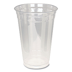 Fabri-Kal Kal-Clear PET Cold Drink Cups, 20 oz, Clear, 50/Bag, 20 Bags/Carton (KC20)