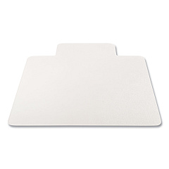 Deflecto EconoMat Antimicrobial Chair Mat, Lipped, 36 x 48, Clear (CM2E112AMCOM)