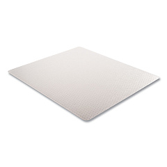 Deflecto DuraMat Moderate Use Chair Mat for Low Pile Carpeting, Rectangular, 46 x 60, Clear, 50/Pallet (CM13443FB50)