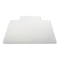 Deflecto DuraMat Moderate Use Chair Mat for Low Pile Carpeting, Lipped, 36 x 48, Clear, 25/Pallet (CM13113B25)