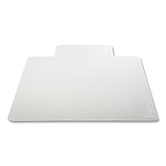 Deflecto DuraMat Moderate Use Chair Mat for Low Pile Carpeting, Lipped, 36 x 48, Clear, 50/Pallet (CM13113B50)