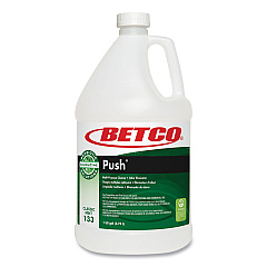 Betco Green Earth Push Enzyme Multipurpose Cleaner, Mint Scent, 1 gal Bottle, 4/Carton (1330400)