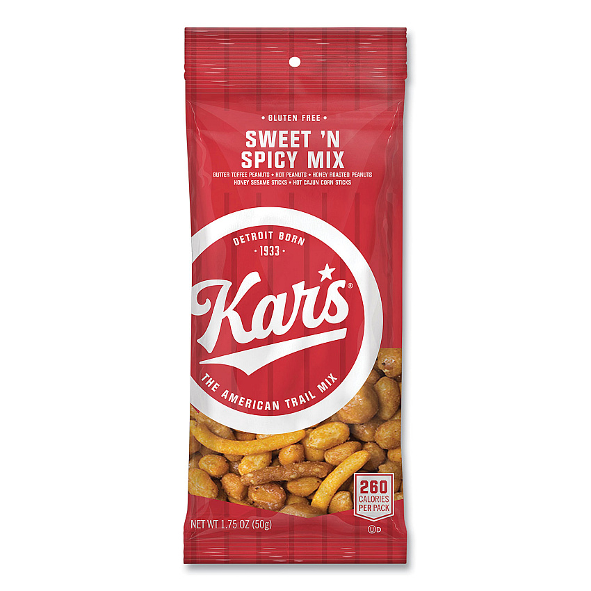 Kar's Trail Mix, Sweet 'N Spicy Mix, 1.75 oz Packet, 24/Box (SN08384)