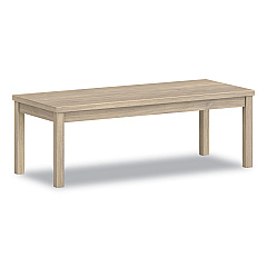 HON 80000 Series Laminate Occasional Coffee Table, Rectangular, 48w x 20d x 16h, Kingswood Walnut (80191LKI1)