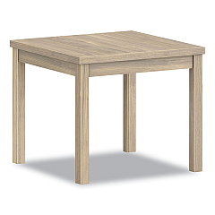 HON 80000 Series Laminate Occasional Corner Table, 24d x 24w x 20h, Kingswood Walnut (80192LKI1)