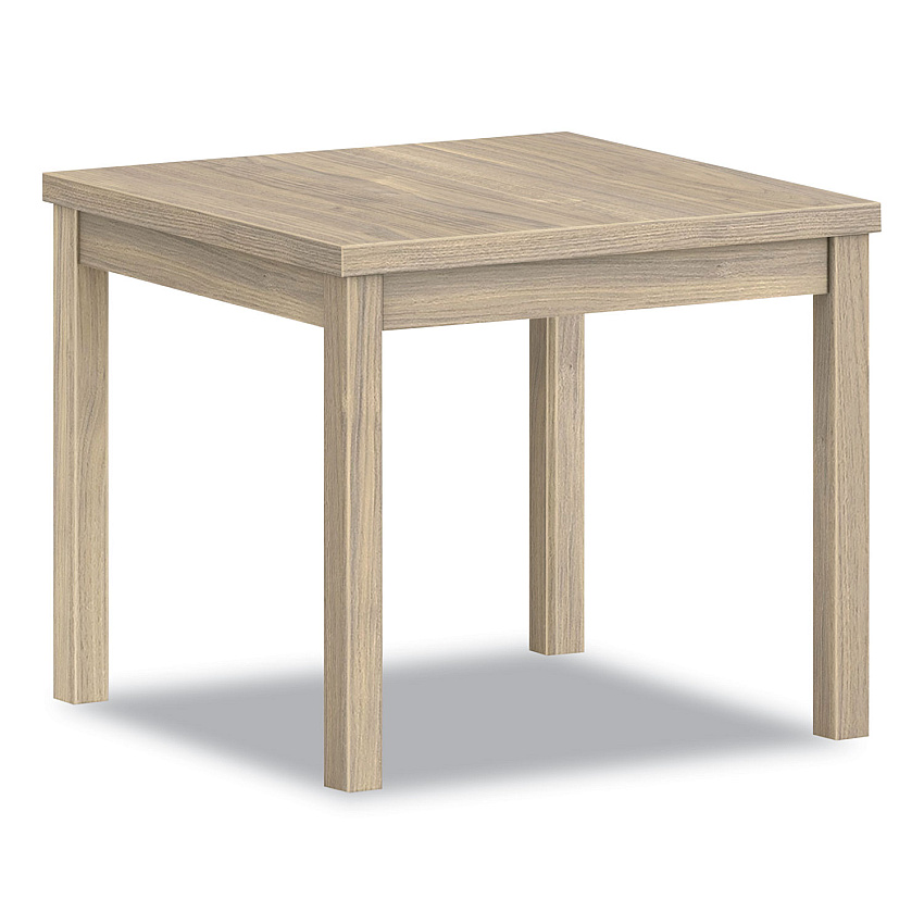 HON 80000 Series Laminate Occasional Corner Table, 24d x 24w x 20h, Kingswood Walnut (80192LKI1)