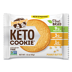Lenny & Larry's Keto Peanut Butter Cookie, 1.6 oz Packet, 12/Pack (22002084)