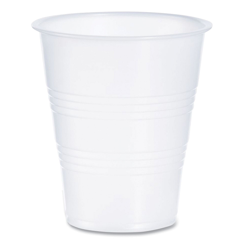 Dart Conex Galaxy Polystyrene Plastic Cold Cups, 7 oz, Clear, 100/Pack (Y7PK)