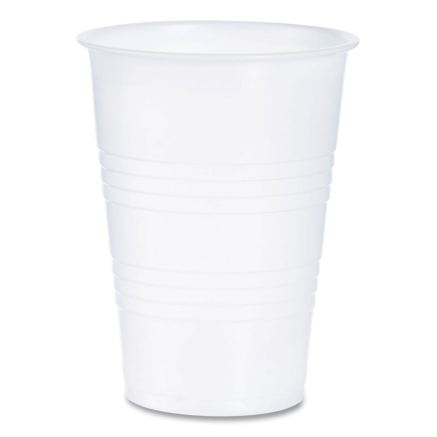 Dart Conex Galaxy Polystyrene Plastic Cold Cups, 10 oz, 100 Sleeve, 25 Sleeves/Carton (Y10)