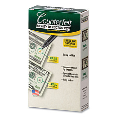 Dri-Mark Smart Money Counterfeit Bill Detector Pen, U.S. Currency, 12/Pack (351R1)