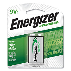 Energizer NiMH Rechargeable 9V Batteries (NH22NBP)