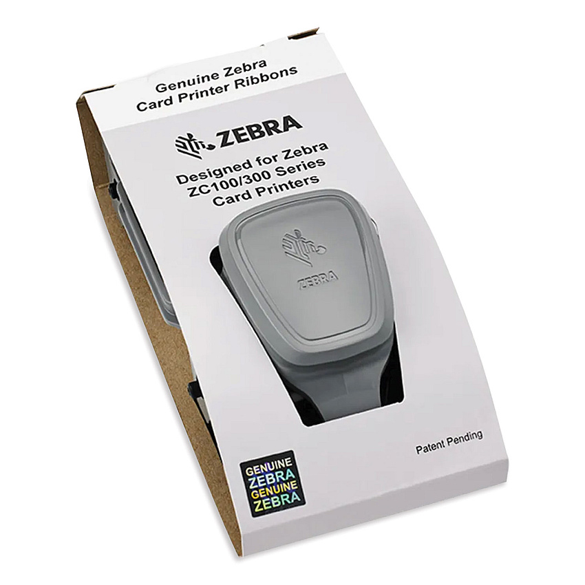 Zebra Technologies True Colors Wax Ribbon, Black/Cyan/Magenta/Yellow (800300350)