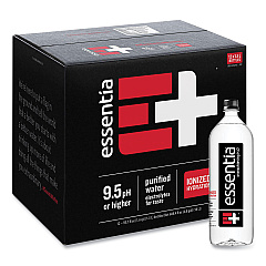 Essentia Ionized Alkaline Water, 12 oz Bottle, 12/Carton (22002029)