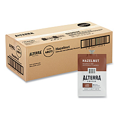 Flavia Alterra Hazelnut Coffee Freshpack, Hazelnut, 0.23 oz Pouch, 100/Carton (48011)